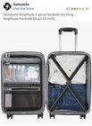 Samsonite Amplitude 2-piece Hardside Spinner Luggage Set Tsa Lock Gray 22    29   