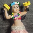 Hawaiian Dashboard Hula Girl Dancer Nodder Bobblehead Figurine  6 5   