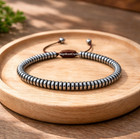 High Quality Black Hematite Bracelet Healing Protection Men Stone Reiki Jewelry