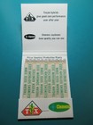 Rare  Huge  Vintage Pfizer Genetics Feature Matchbook Trojan Seeds Corn Matches
