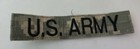 Ocp Us Army Name Tape Patch Military Scorpion Camo Hook Branch Acu Multicam   