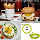 4pcs Egg Fried Mold Silicone Ring Pancake Silica Gel Kitchen Cooking Tool