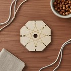Wooden Kumihimo Plate Handmade Round Braiding Disc Portable For Beginners  Kids