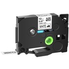2pk Compatible With Brother Tze Tz-fa231 Fabric Iron-on Black white Label Tape
