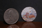 Display Plate   Dollhouse Miniature   Uk   1 12 Scale   Marked    Accessories