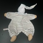 Kathe Kruse Waldorf My First Baby Doll Pink Stripe Lovey Plush Gnome Germany Toy