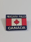 Niagara Falls Canada Travel Souvenir Lapel Pin Rubber Canadian Flag