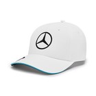 Mercedes Amg Petronas F1 Team George Russell 63 Baseball Cap Hat White 2024