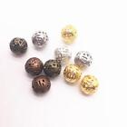 Hollow Ball Metal Beads - 4-10mm Filigree Spacer Bead Diy Jewelry Making Charms