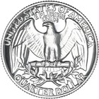 1964  p  Washington Quarter Gem Proof 90  Silver