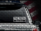 Nice Truck Sorry About The Size Of Your Penis Cut Vinyl Decal Sticker Us Made