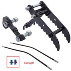 Mini Excavator Attachment Three Holes Hydraulic Clip Thumb For Small Digger