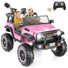 24v Kids Ride On Car 4x100w Motors Electric Truck Battery Power Wheels W remote