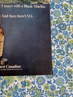 Vintage 1976 Seagram   s V o  Canadian Print Ad Black Marlin Fishing