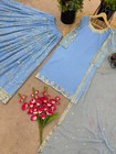 New Indian Pakistani Suit Sharara Readymade For Women Salwar Kameez Stylish Wear