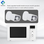 2 Pack Microwave Door Handle Support Wb06x10943 For Ge Jvm3160df2ww Jvm3160df3ww