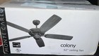 Monte Carlo 5co52rb 52  Indoor Ceiling Fan Colony Max 5 Blades - Roman Bronze
