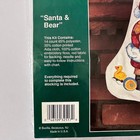 Bucilla Gallery Of Stitches Christmas Santa Bear Stocking Kit 32517 18    Felt App