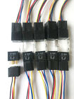 10  12v 30 40 Amp Waterproofed Spdt Relay   10  5 Wire H d  Interlocking Sockets