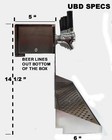 Under Bar Dispenser 12 Faucets Glycol Ready -s  Steel Draft Beer Tower-ubd36-12g