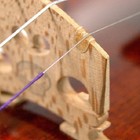 10x Violin - Viola Bridge Parchments Leather Protector E String Stop Gut In