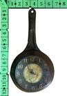 Antique Rare 1901 Metal Skillet Clock From Pan American Exposition Buffalo Ny