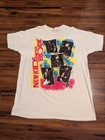 Vintage 1989 New Kids On The Block  nkotb  Concert Tour T-shirt Adult Large