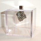 Meteorite And Display Cube 11 2 Gram Genuine Campo Del Cielo Meteorite With Coa