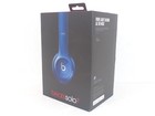Beats By Dr  Dre Solo 2 Wired Over-ear Stereo Headphones Blue W  Box No Cable 