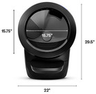 Whisker - Litter-robot 4 Smart App-controlled Self-cleaning Litter Box - Black