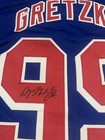 Wayne Gretzky Rangers Facsimile Autographed Custom Jersey Szxl