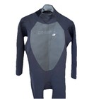 O neill Epic 3 2mm Full Wetsuit Mens Size Xls Black Back Zip Surf Neoprene Diver