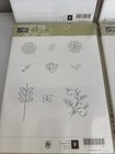 Stampin Up  Lot Of 4 Assorted Cling Stamp Sets