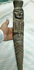 Vintage Old Wooden Hand Carved Tribal Indian Musical Putali  Statue Wall-hanging