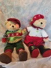 Animated Singing Bears Christmas Caroloers Avon 2004  Clean works vgc