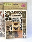 Lot Of Rub-on Transfers Flowers Birds Letters Butterflies Cute Vintage Vibes New