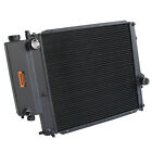 318 Z3 E36 M42 M44 Black Radiator For Bmw 1991-1999 Aluminum 3row 1295