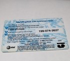 Walt Disney World 25th Anniversary 1996 At t Phone Card Rainbow Holo Foil Rare
