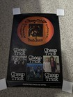Vintage 1979 Cheap Trick At Budokan Record Store Promo Poster Original 22 5 X 34