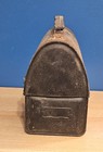 Vintage The American Thermos Bottle Company Black Metal Dome Lunch Box