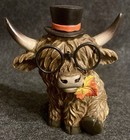 2025 Hobby Lobby Exclusive Fall Highland Cows Resin Figurine Set Nwt Free S h