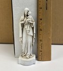 Religious New W bx Statue Of Mary Holdng Baby Jesus 5    High Resin W  Felt Bottom