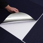 15pcs 24  X 24  Peel And Stick Polyester Carpet Tiles W  Ixpe Mute Pad Dark Blue