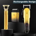 Wahl Professional Hair Cut Machine Barber Salon Cutting Trimmer Clipper Kit Set