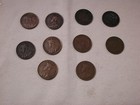 Canada Large Cents Lot Of 5 Circulated Mixed Dates