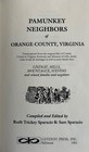 Pamunkey Neighbors Of Orange County  Virginia - Local Family History Genealogy