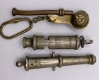 J Hudson Metropolitan Whistle Broad Arrow Gr Miniature Cannon Boatswain