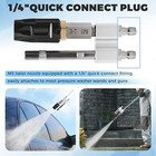 Shooter Tip M5 Twist Nozzle Forpressure Washer adjustable Long Range Soap Nozzle