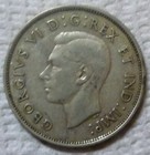 1940 Canada - 50 Cents   Half Dollar - Voyageur   George Vi -  800 Silver