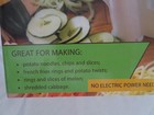 Stainless Steel Tri-blade Veggie Spiral Slicer spiralizer Nob   Accys